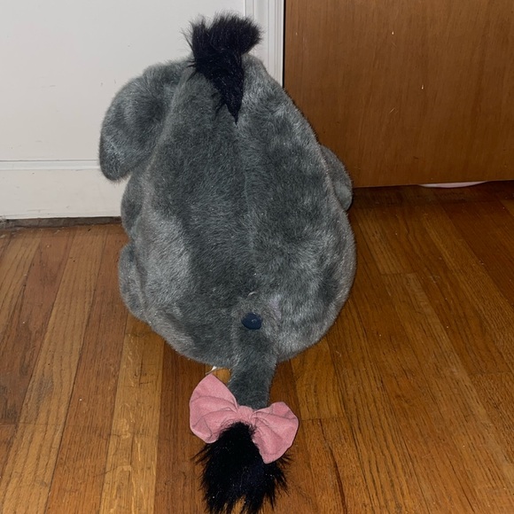 •WALT DISNEY WORLD•EYEORE STUFFED ANIMAL BY DISNEY CARTOON "WINNIE THE POOH" EUC - Picture 3 of 7